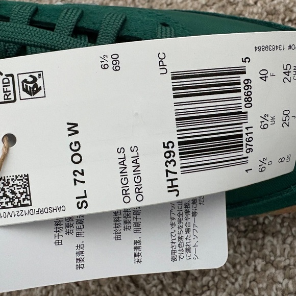 Adidas Originals SL 72 OG W Size US 8 - Picture 5 of 6